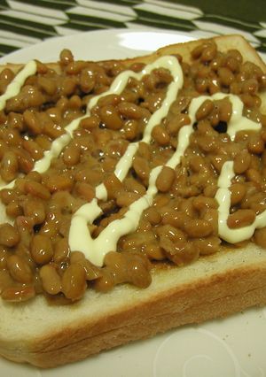 超簡単!納豆トースト-レシピのメイン写真