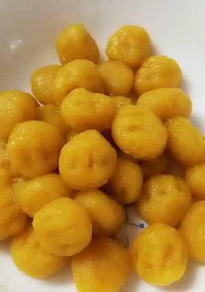 離乳食後期☆柔らか☆カボチャのニョッキ-レシピのメイン写真