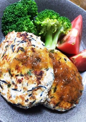 ふわふわヘルシー!!お豆腐ハンバーグ-レシピのメイン写真