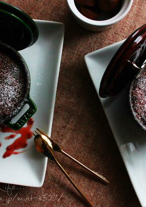 STAUBでフォンダンショコラ-レシピのメイン写真