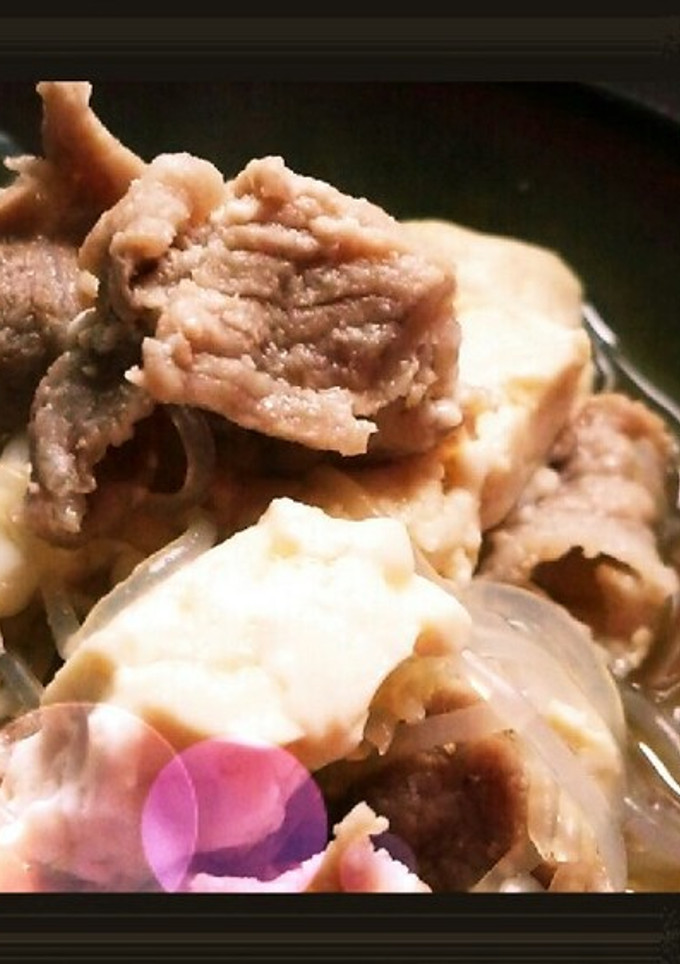 簡単 ❣ 基本の肉豆腐-レシピのメイン写真