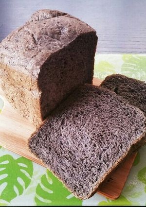 真っ黒❗濃厚❗HBで黒ごま食パン-レシピのメイン写真