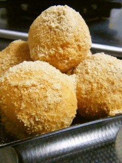 お豆腐ドーナツ~きな粉がけ♡-レシピのメイン写真