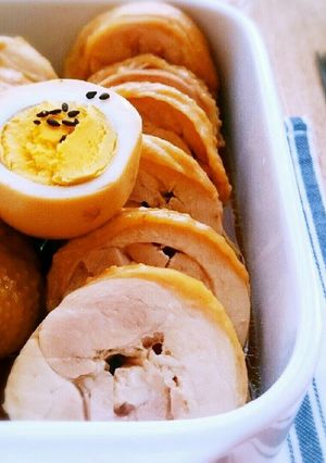 作り置き✾簡単✾鶏もも肉のチャーシュー-レシピのメイン写真