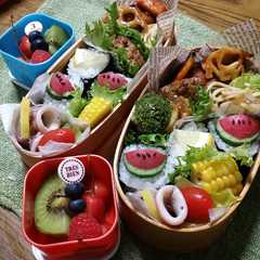 夏のお弁当-レシピのメイン写真