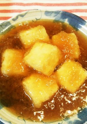 もちもち♡ふわふわ♡揚げ出し豆腐♡-レシピのメイン写真