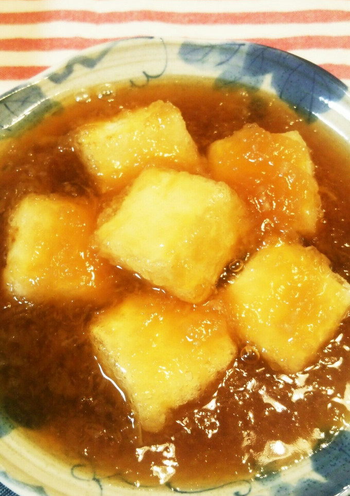 もちもち♡ふわふわ♡揚げ出し豆腐♡-レシピのメイン写真