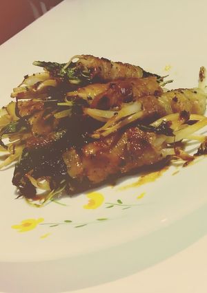 水菜ともやしの肉巻き-レシピのメイン写真