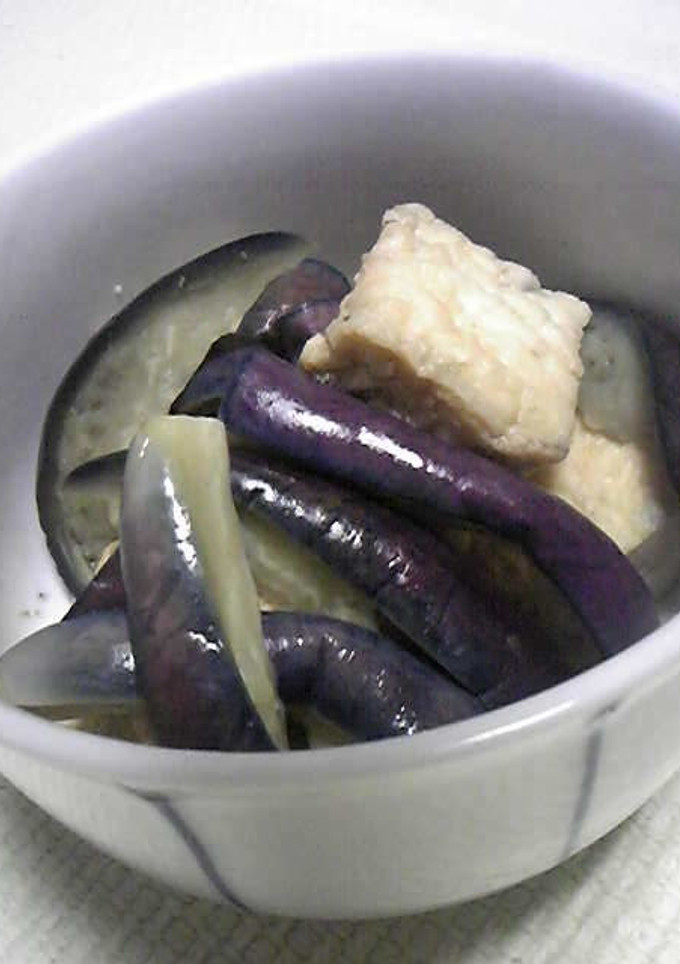 ナスと厚揚げのさっと煮-レシピのメイン写真