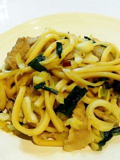 一味違うピリ辛焼きうどん-レシピのメイン写真