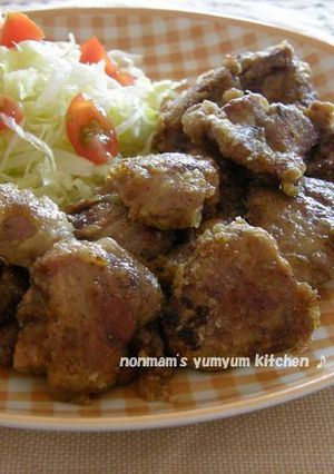 鶏のレバーソテー（カレー風味）-レシピのメイン写真