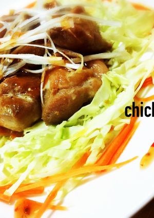 市販の照り焼きチキン♡スイチリアレンジ-レシピのメイン写真