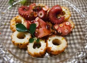 簡単！半夏生♡タコとちくわのピリ辛和え-レシピのメイン写真