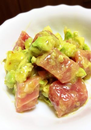 マグロアボカドの簡単カルパッチョ?-レシピのメイン写真