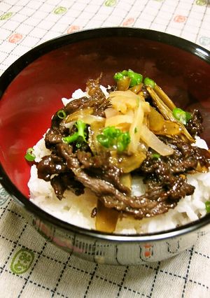 お弁当にも♪牛肉しぐれ丼♪-レシピのメイン写真