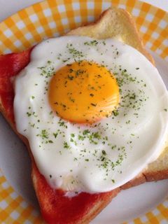 チーズエッグトースト-レシピのメイン写真