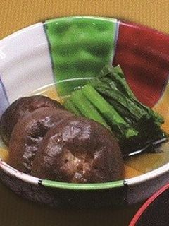 小松菜と椎茸の煮物-レシピのメイン写真