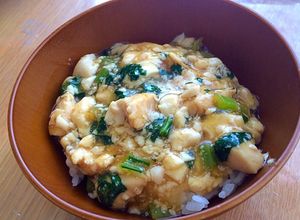 ヘルシー♡豆腐とささみのあんかけ丼♡-レシピのメイン写真