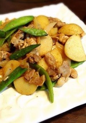 ココナッツオイルで作る豚肉インゲン炒め-レシピのメイン写真