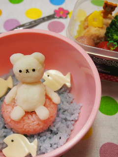 海水浴のくまさん弁当-レシピのメイン写真