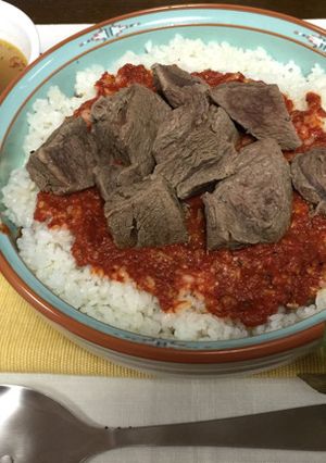 エジプトのお祭ご飯 ファッタ-レシピのメイン写真