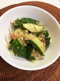 きゅうりとみょうがのナムル風-レシピのメイン写真