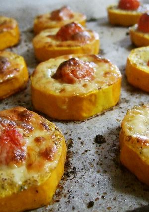 簡単すぎ♡ズッキーニのチーズトマト焼き-レシピのメイン写真