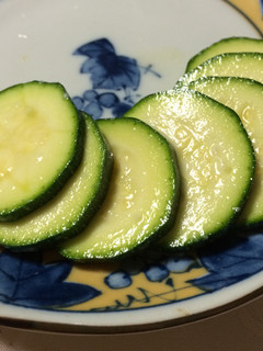 夏到来!さっぱり ズッキーニの塩麹漬け-レシピのメイン写真