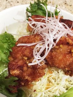 唐揚げで 油淋鶏☆ユーリンチー丼♩-レシピのメイン写真