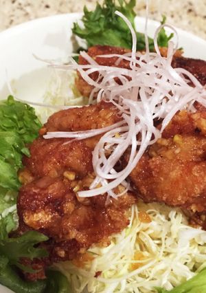 唐揚げで 油淋鶏☆ユーリンチー丼♩-レシピのメイン写真