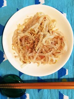 昆布茶で、もやしのおかか和え-レシピのメイン写真