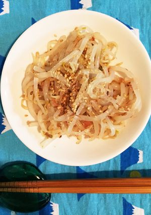 昆布茶で、もやしのおかか和え-レシピのメイン写真