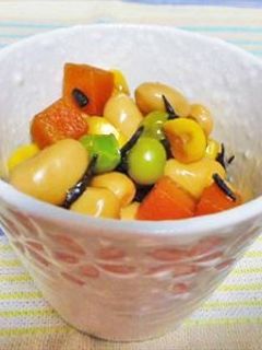 かんたん五目豆煮-レシピのメイン写真