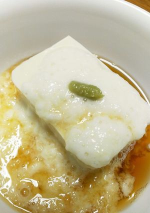 夏バテにも！とろろで冷やっこ-レシピのメイン写真