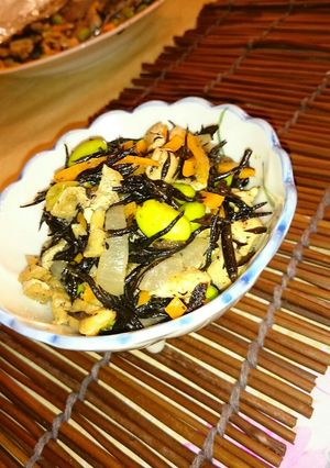美味しいひじきの煮物-レシピのメイン写真