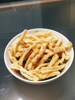 水菜と油揚げのサラダ-レシピのメイン写真