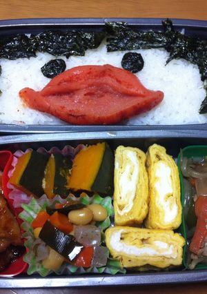 旦那喜ぶ‼︎〜金八先生風明太子弁当〜-レシピのメイン写真