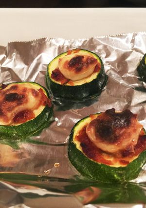 ズッキーニの味噌チーズ焼き-レシピのメイン写真