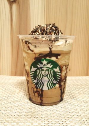 チョコレート クランチ フラペチーノ-レシピのメイン写真