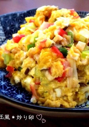 餡不要！カニ玉風♡炒り卵-レシピのメイン写真