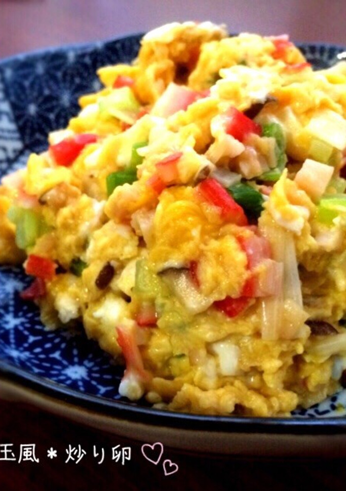 餡不要！カニ玉風♡炒り卵-レシピのメイン写真