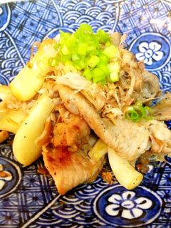 おつまみに最高♪豚肉と塩らっきょう炒め-レシピのメイン写真