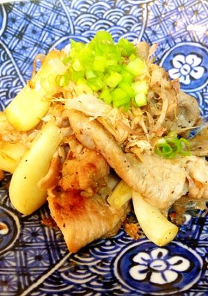 おつまみに最高♪豚肉と塩らっきょう炒め-レシピのメイン写真