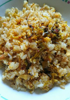 ☆☆☆基本的に美味しいぞ☆高菜炒飯☆☆☆-レシピのメイン写真