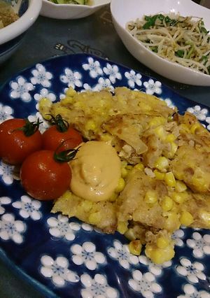 甘〜いフレッシュコーンのお焼き♪-レシピのメイン写真