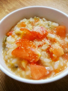 離乳食後期*野菜たっぷり!トマトリゾット-レシピのメイン写真