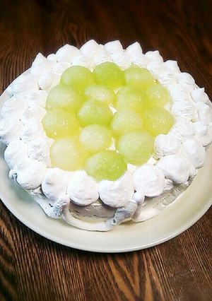 メロンケーキ-レシピのメイン写真