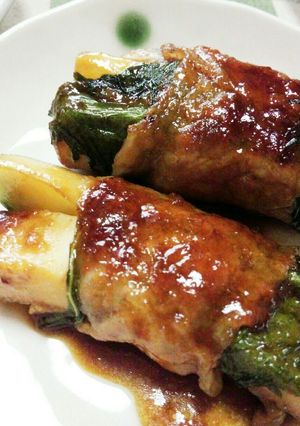 簡単！蒲焼きのタレで厚揚げの豚肉巻き♪-レシピのメイン写真