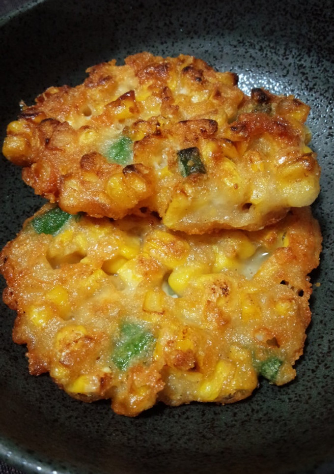 とうもろこしとチーズのミニかきあげ-レシピのメイン写真