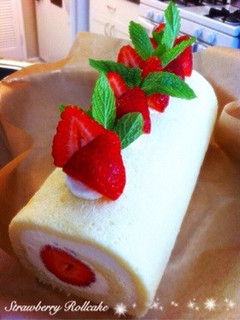 ✿苺ロールケーキ✿-レシピのメイン写真